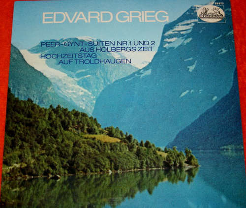 Cover Edvard Grieg - Peer-Gynt-Suiten Nr. 1 Und 2 / Aus Holbergs Zeit / Hochzeitstag Auf Troldhaugen (LP, RM) Schallplatten Ankauf