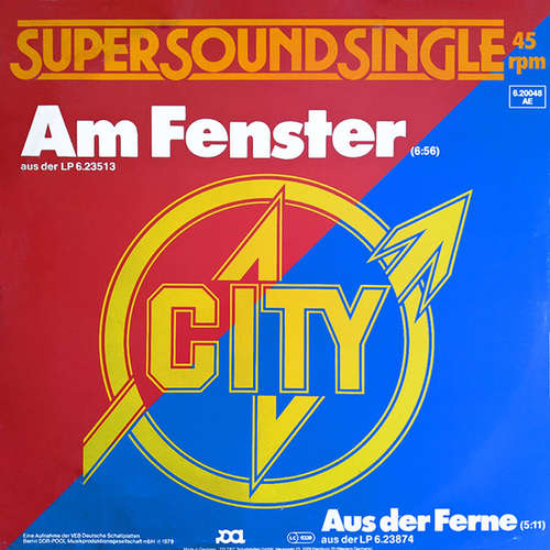 Cover City (3) - Am Fenster (12) Schallplatten Ankauf