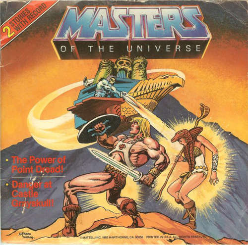 Cover Masters Of The Universe (3) - The Power Of Point Dread! / Danger At Castle Grayskull! (7) Schallplatten Ankauf