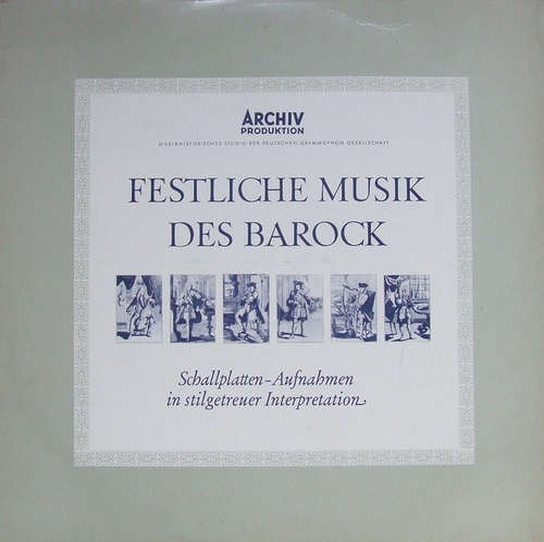 Cover Various - Festliche Musik Des Barock (LP, Smplr) Schallplatten Ankauf