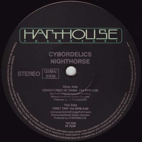 Cover Cybordelics - Nighthorse (12) Schallplatten Ankauf