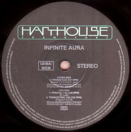 Cover Infinite Aura - C-Trance (12) Schallplatten Ankauf