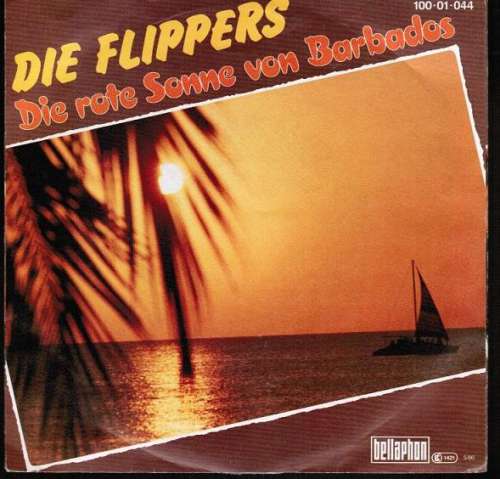 Cover Die Flippers - Die Rote Sonne Von Barbados (7, Single) Schallplatten Ankauf