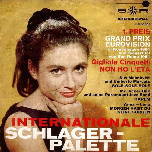 Cover Various - Internationale Schlagerpalette (7, EP) Schallplatten Ankauf