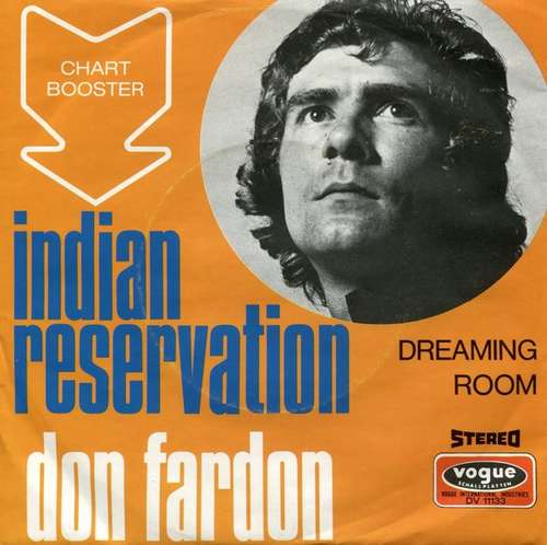 Cover Don Fardon - Indian Reservation (7, Single) Schallplatten Ankauf