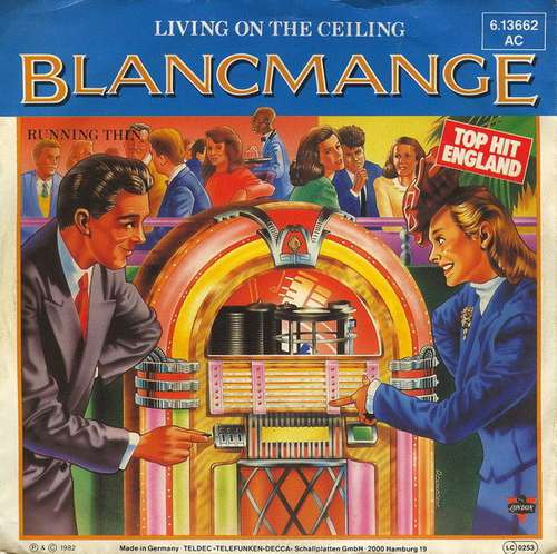 Cover Blancmange - Living On The Ceiling (7, Single) Schallplatten Ankauf