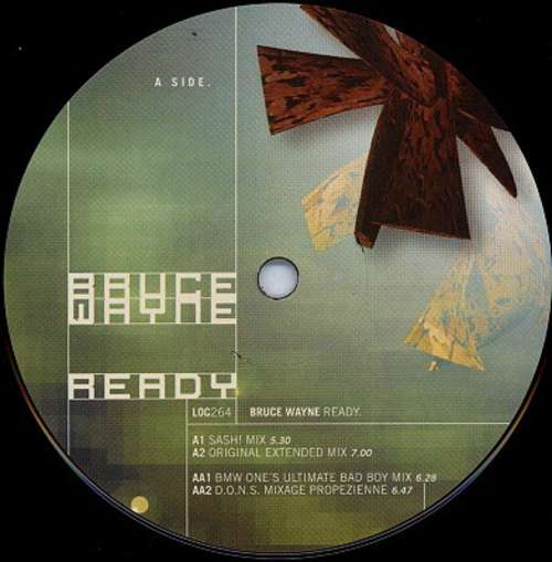 Cover Bruce Wayne - Ready (12) Schallplatten Ankauf