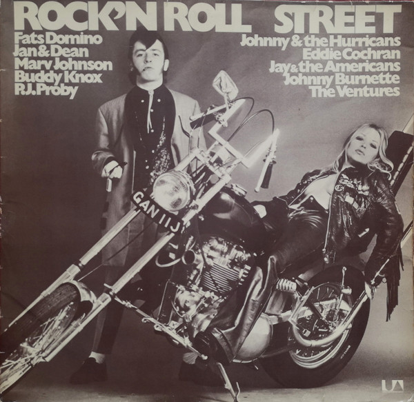 Cover Various - Rock'n Roll Street (2xLP, Comp, Gat) Schallplatten Ankauf