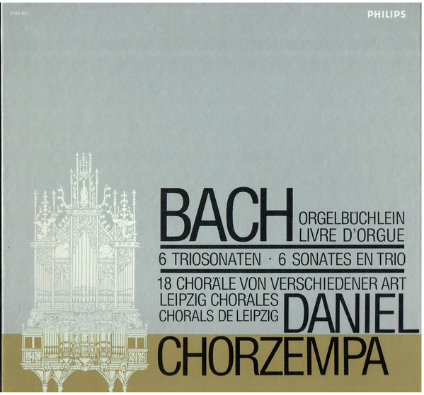 Cover Bach* − Daniel Chorzempa - Organ Works (6xLP, Box) Schallplatten Ankauf