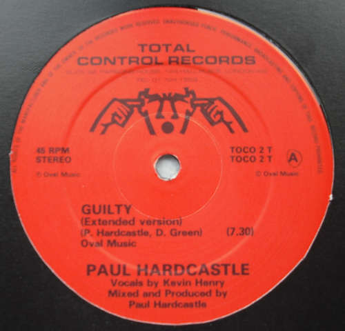 Cover Paul Hardcastle - Guilty (12, Red) Schallplatten Ankauf
