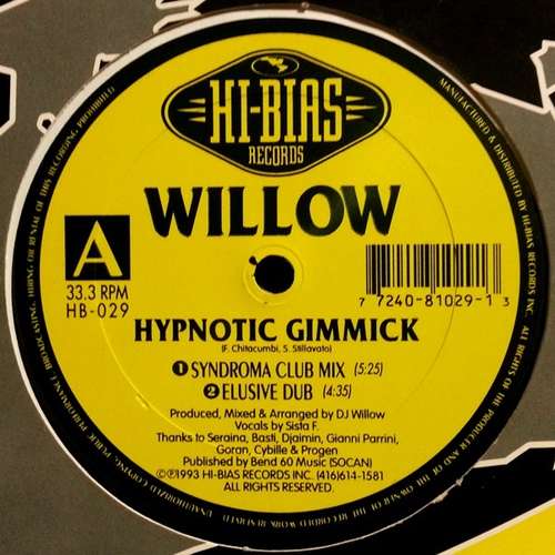 Cover Hypnotic Gimmick Schallplatten Ankauf
