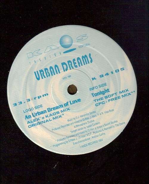 Cover An Urban Dream Of Love Schallplatten Ankauf