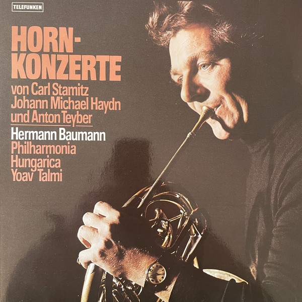 Cover Hermann Baumann, Philharmonia Hungaria*, Yoav Talmi - Hornkonzerte (LP, Album) Schallplatten Ankauf
