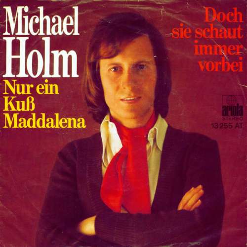 Cover Michael Holm - Nur Ein Kuß Maddalena (7, Single) Schallplatten Ankauf
