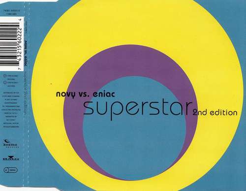 Cover Novy vs. Eniac - Superstar (2nd Edition) (CD, Maxi) Schallplatten Ankauf