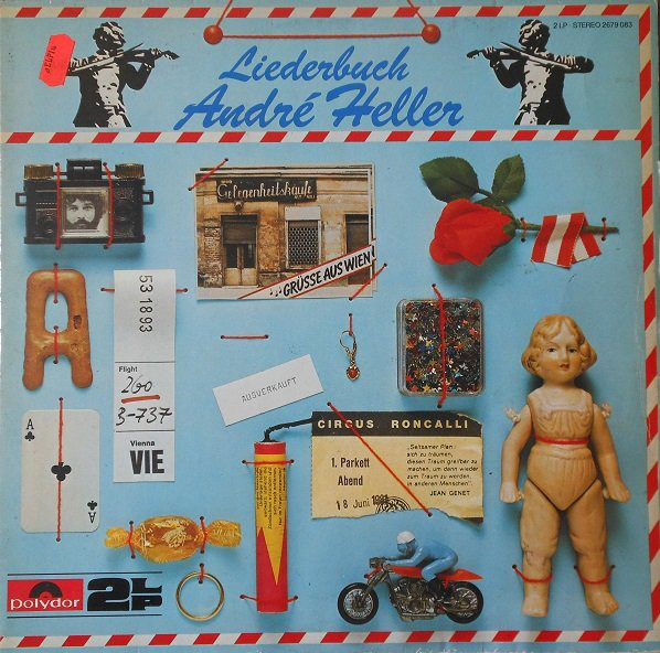 Cover André Heller - Liederbuch (2xLP, Comp) Schallplatten Ankauf