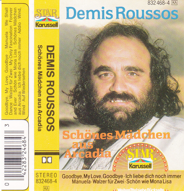 Cover Demis Roussos - Schönes Mädchen Aus Arcadia (Cass, Comp) Schallplatten Ankauf