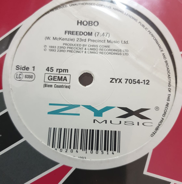 Cover Hobo - Freedom (12) Schallplatten Ankauf