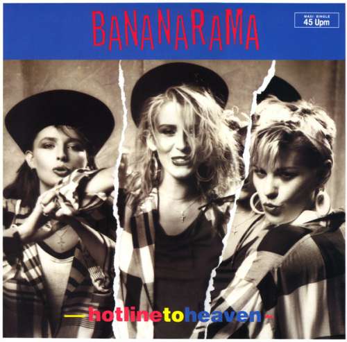 Cover Bananarama - Hot Line To Heaven (12, Maxi) Schallplatten Ankauf