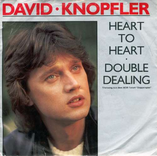 Cover David Knopfler - Heart To Heart • Double Dealing (7, Single) Schallplatten Ankauf