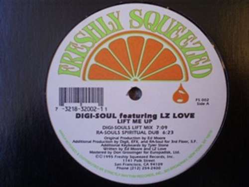 Cover Digi-Soul Featuring LZ Love - Lift Me Up (12) Schallplatten Ankauf