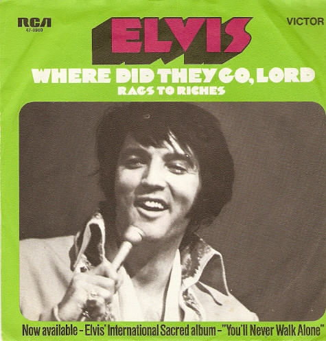 Cover Elvis* - Where Did They Go, Lord (7, Single) Schallplatten Ankauf