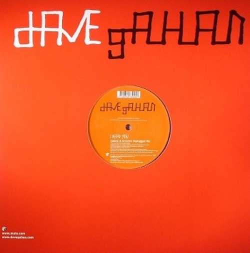 Cover Dave Gahan - I Need You (12, Single) Schallplatten Ankauf