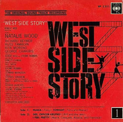 Cover Leonard Bernstein - West Side Story - Vol.1 (7, EP) Schallplatten Ankauf