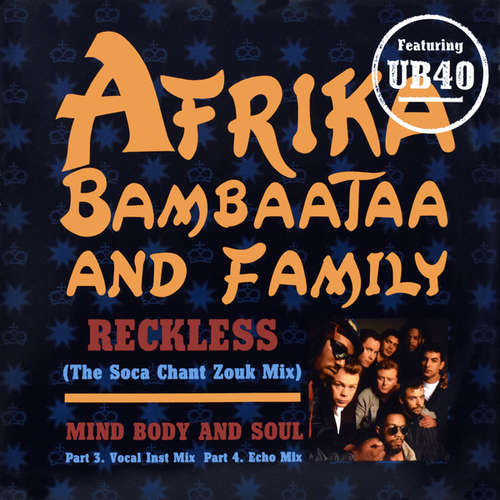 Cover Afrika Bambaataa & Family - Reckless (12) Schallplatten Ankauf
