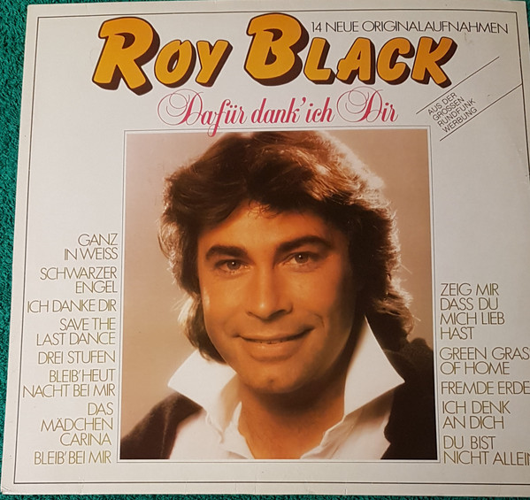 Cover Roy Black - Dafür Dank' Ich Dir (LP, Album, Comp) Schallplatten Ankauf