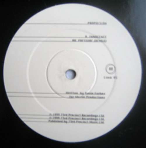 Cover Propulsion - Innocence / Pressure (Remix) (12) Schallplatten Ankauf
