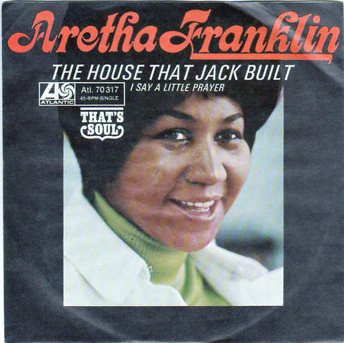 Cover Aretha Franklin - The House That Jack Built (7, Single) Schallplatten Ankauf
