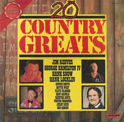 Cover Various - 20 Country Greats (LP, Comp, Ltd) Schallplatten Ankauf