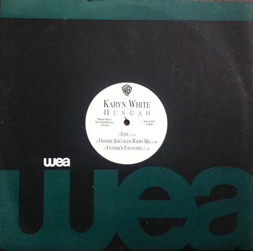 Cover Karyn White - Hungah (12, Promo) Schallplatten Ankauf