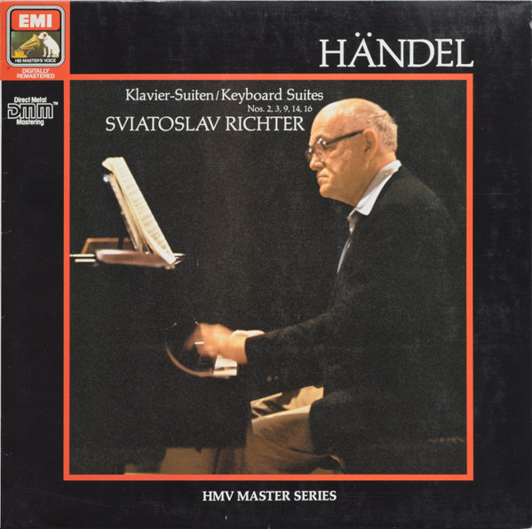 Cover Händel*, Sviatoslav Richter - Klavier-Suiten = Keyboard Suites Nos. 2, 3, 9, 14, 16 (LP, RM) Schallplatten Ankauf