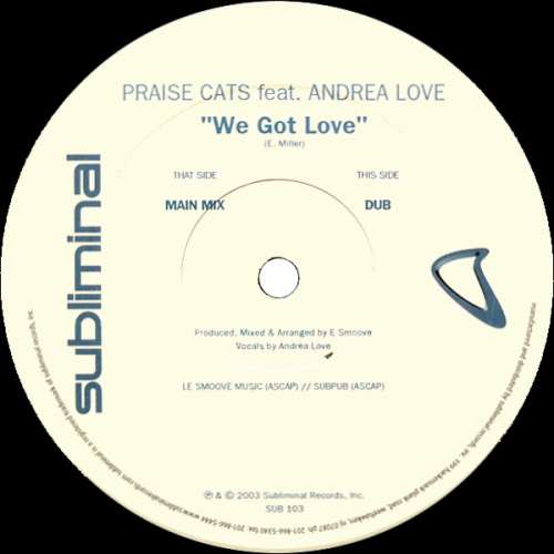 Cover Praise Cats Feat. Andrea Love - We Got Love (12) Schallplatten Ankauf