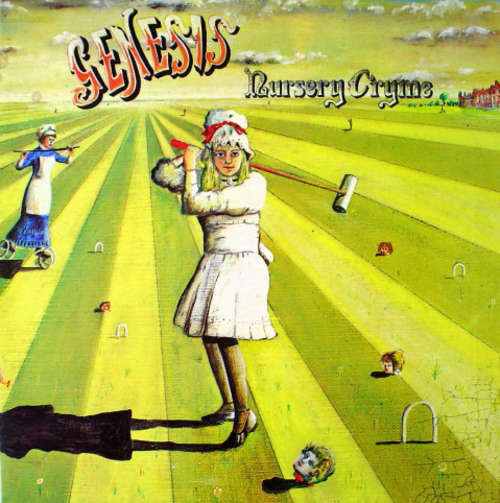 Cover Genesis - Nursery Cryme (LP, Album, RE, Blu) Schallplatten Ankauf