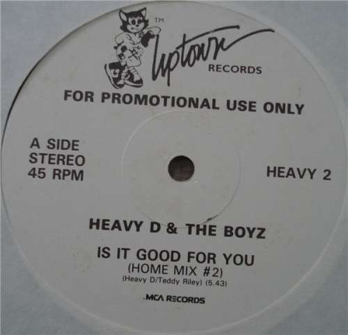 Cover Heavy D & The Boyz* - Is It Good For You (12, Promo) Schallplatten Ankauf