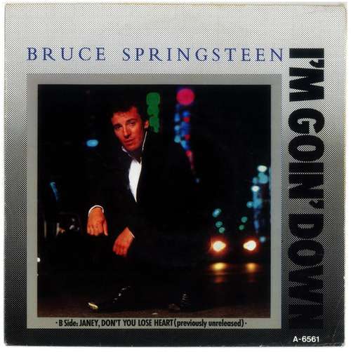 Cover Bruce Springsteen - I'm Goin' Down (7, Single) Schallplatten Ankauf
