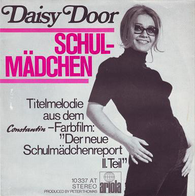Cover Daisy Door / Orchester Peter Thomas - Schulmädchen (7, Single) Schallplatten Ankauf