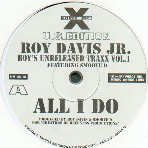 Cover Roy Davis Jr. Featuring Smoove D (2) - Roy's Unreleased Traxx Vol. 1 (12) Schallplatten Ankauf