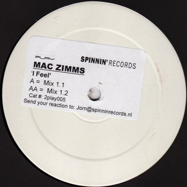 Bild Mac Zimms - I Feel (12, W/Lbl) Schallplatten Ankauf