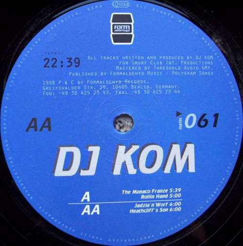 Cover DJ Kom - Pay Per View (12) Schallplatten Ankauf