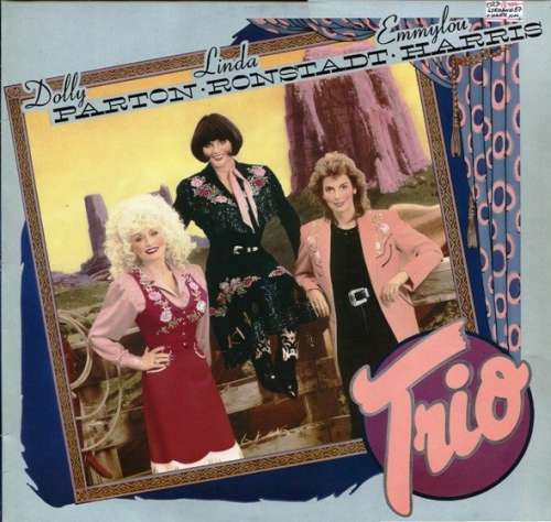 Cover Dolly Parton, Linda Ronstadt, Emmylou Harris - Trio (LP, Album) Schallplatten Ankauf