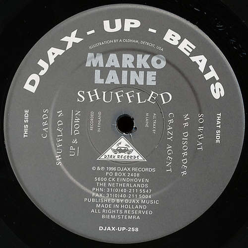 Cover Marko Laine - Shuffled (12) Schallplatten Ankauf