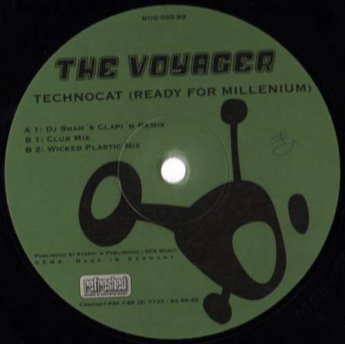 Cover The Voyager (3) - Technocat (Ready For Millenium) (12) Schallplatten Ankauf