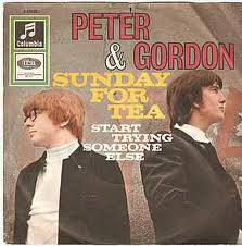 Cover zu Peter & Gordon - Sunday For Tea (7, Single) Schallplatten Ankauf