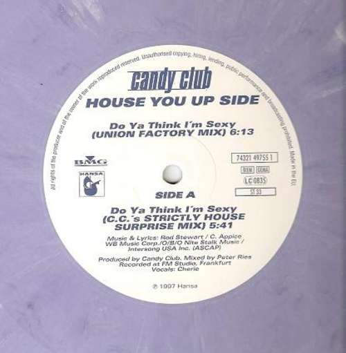 Cover Candy Club - Do Ya Think I'm Sexy (12, Blu) Schallplatten Ankauf