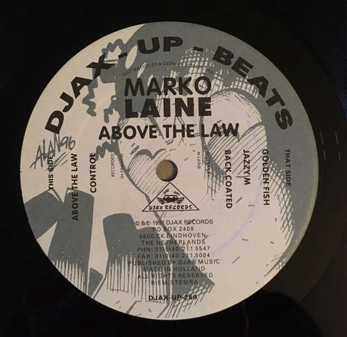 Cover Marko Laine - Above The Law (12) Schallplatten Ankauf