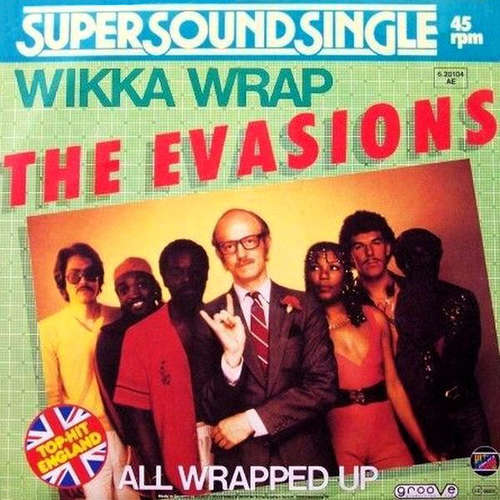 Cover The Evasions - Wikka Wrap / All Wrapped Up (12) Schallplatten Ankauf